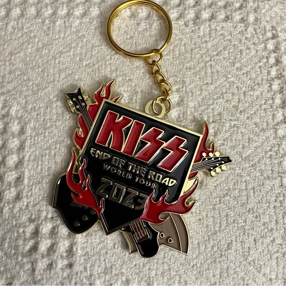 KISS Keychain, End of The Road World Tour 2023